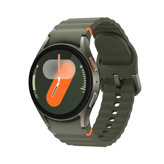 Galaxy Watch 7 40 mm Bluetooth Smart Watch, 3nm Processor, Dual GPS, Sapphire Glass & Armour Aluminum, 5ATM & IP68, HR, SpO2, BP & ECG Monitor, Green,